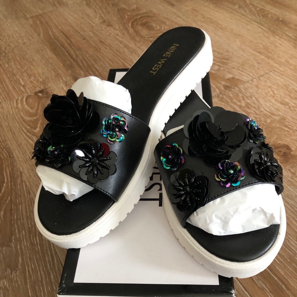 Nine West Rainen Slide Sandals